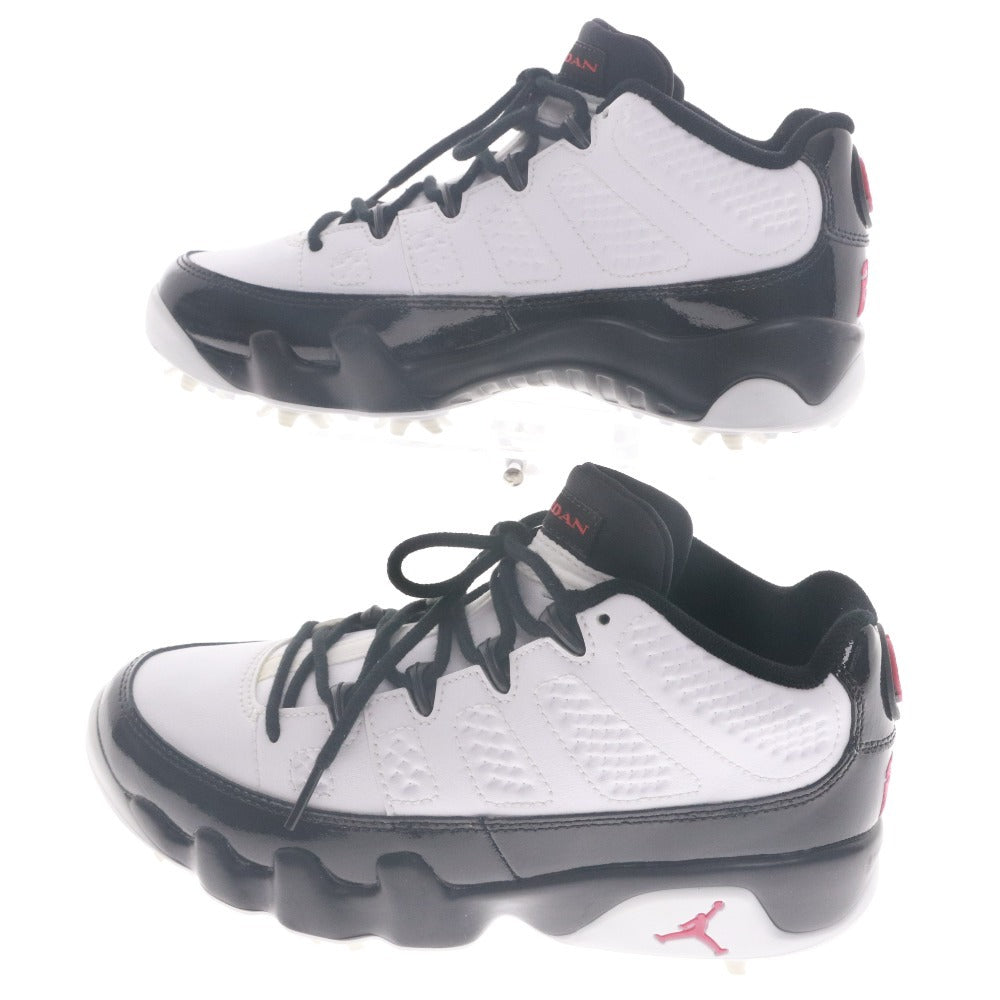 ■ NIKE ナイキ スニーカー シューズ 靴 エア ジョーダン 9 ゴルフ FJ5934-100 紐 メンズ 24.0cm ホワイト ブラック タグ付き 未使用