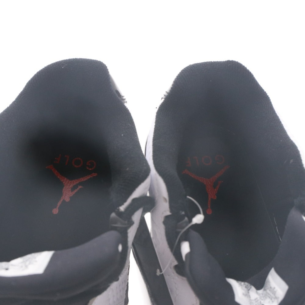 ■ NIKE ナイキ スニーカー シューズ 靴 エア ジョーダン 9 ゴルフ FJ5934-100 紐 メンズ 24.0cm ホワイト ブラック タグ付き 未使用