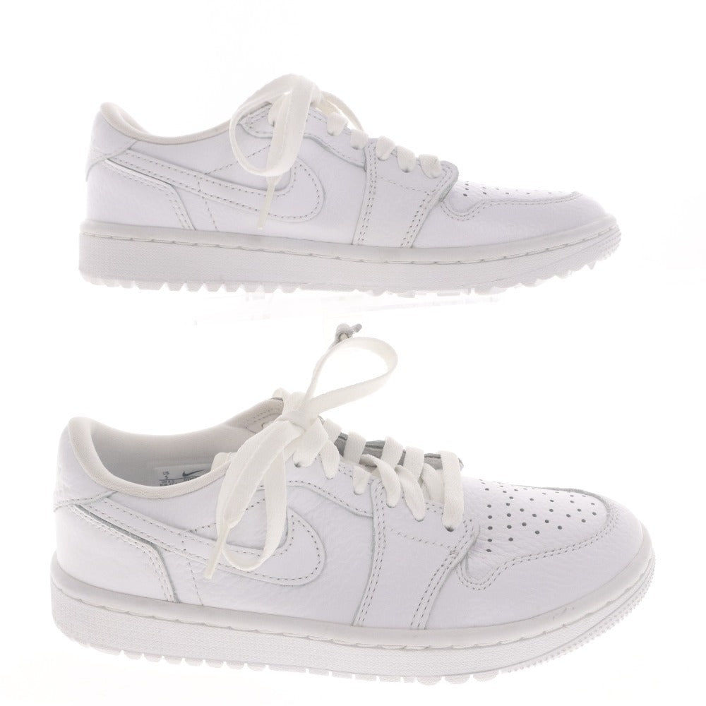 ■ NIKE ナイキ スニーカー シューズ 靴 エアジョーダン 1 ロー ゴルフ DD9315-101 紐 メンズ レディース 23.5cm ホワイト
