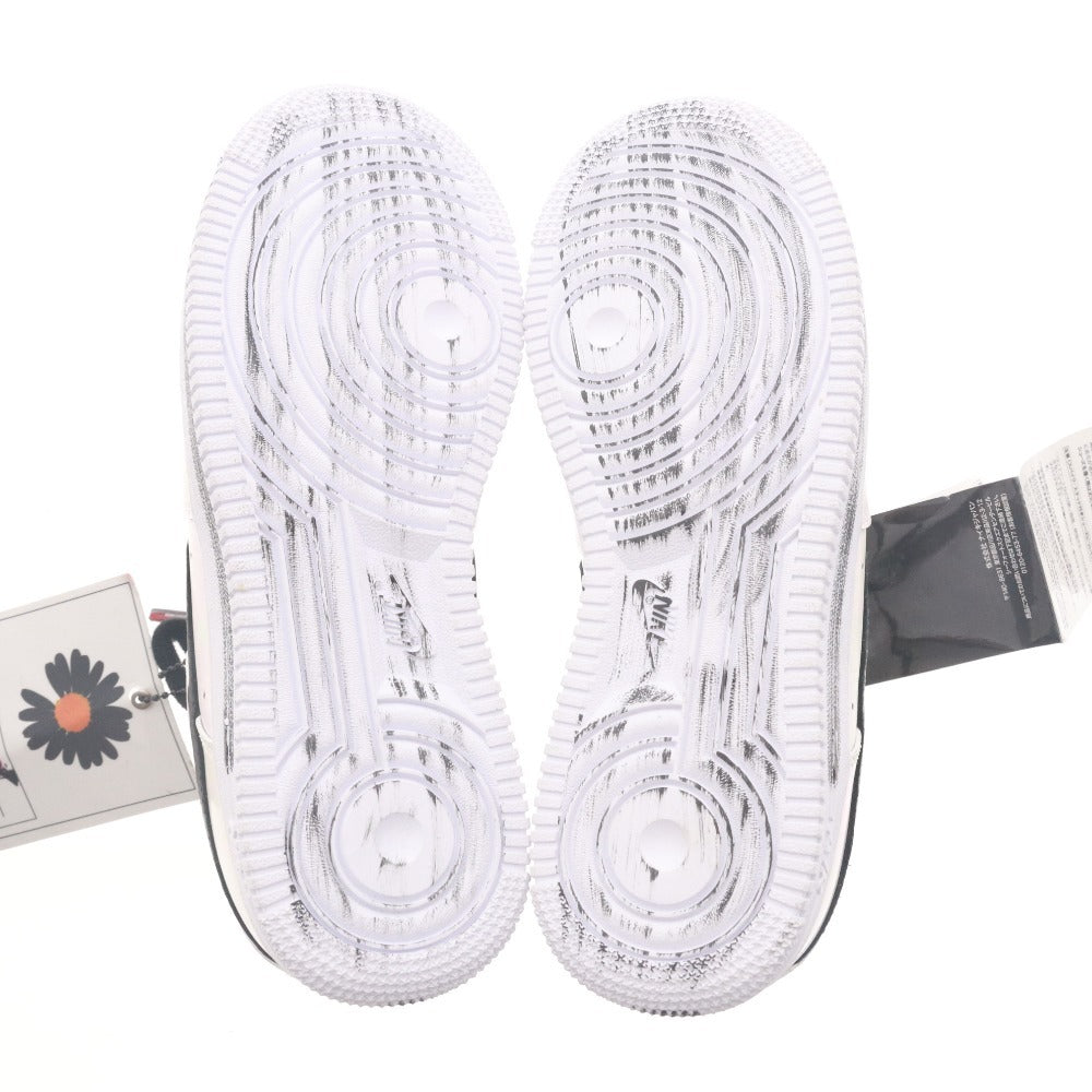 ■ NIKE ナイキ スニーカー シューズ 靴 エア フォース 1 07 パラノイズ DD3223-100 紐 メンズ レディース 23.5cm ホワイト系 ブラック