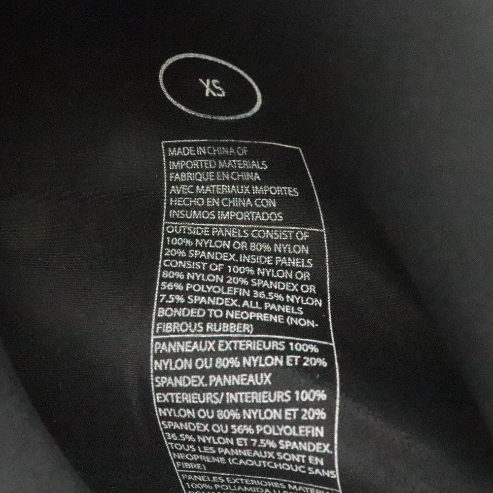 ■ CYNTHIA ROWLEY ウェットスーツ 長袖 シャーク デターレント ゼブラ柄 サーフィン SPF50+ レディース XS 白黒 タグ付き