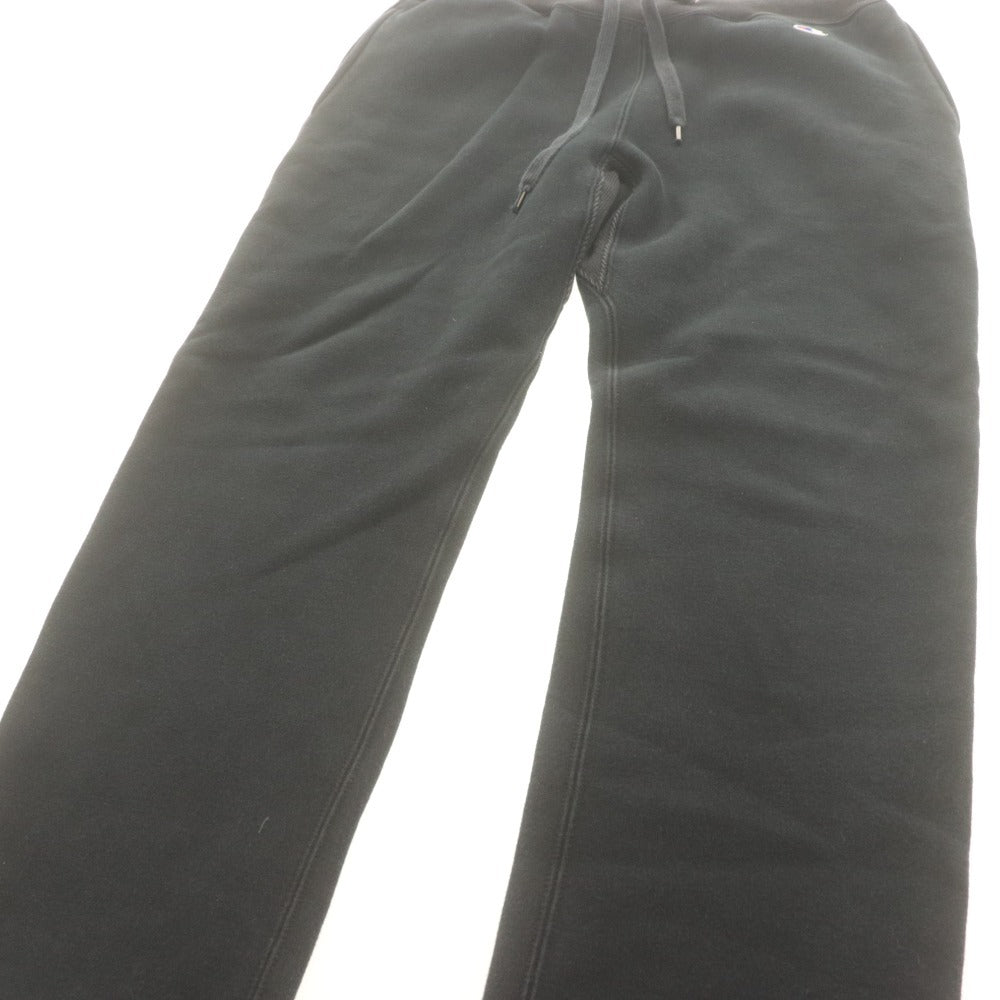 ■ Champion チャンピオン スウェットパンツ ボトムス WIND STOPPER C8-G207 ロゴワッペン 綿 メンズ M 黒