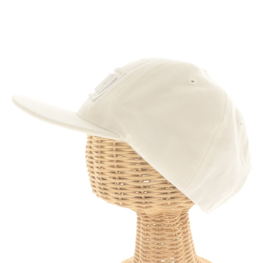 ■ Russeluno ラッセルノ ゴルフキャップ 帽子 CD-81301 ロゴワッペン アクリル Kankou メンズ レディース F(フリーサイズ) 白 ホワイト