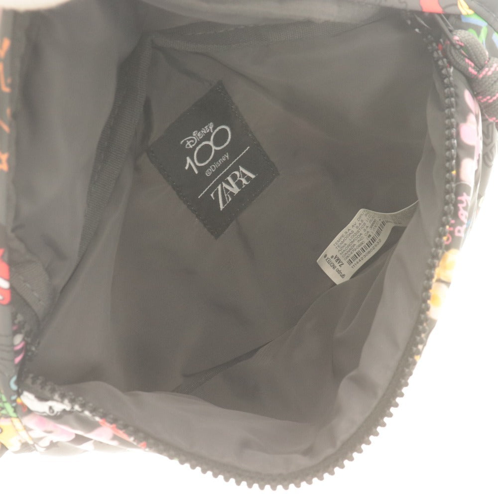 ■ ZARA x Disney 100th ザラ ディズニー 100周年 ウェストバッグ 鞄 ミッキー柄 メンズ レディース キッズ 子供 マルチカラー グレー 等