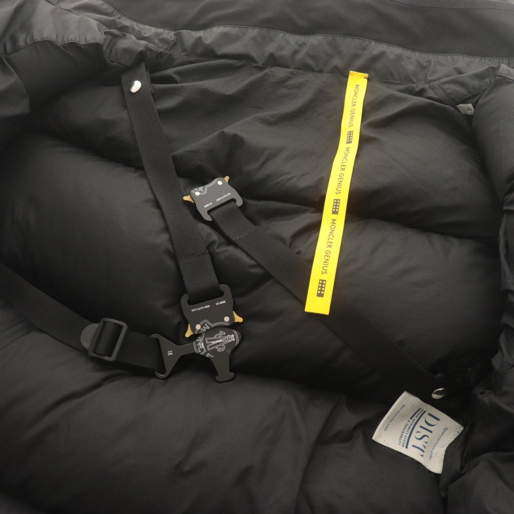 ■ 1017 ALYX 9SM(ALYX) × MONCLER ダウンジャケット E209Y4230000 GENIUS ERIS 20AW DIST 長袖 アウター メンズ 2 (M～L相当) 黒