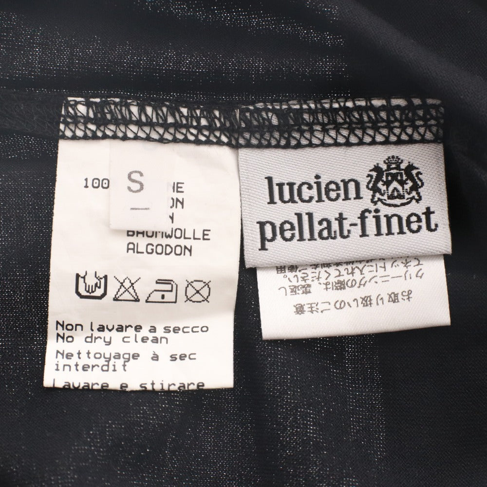 ■ Lucien Pellat-Finet T-Shirt Short Sleeve Top Cut and Sewn Skull Rhinestone Women's S Black