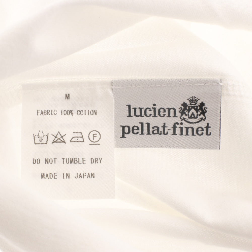 ■ ルシアンペラフィネ Lucien Pellat-Finet カットソー 長袖 ロンT ドクロ スカル ラインストーン レディース Mホワイト