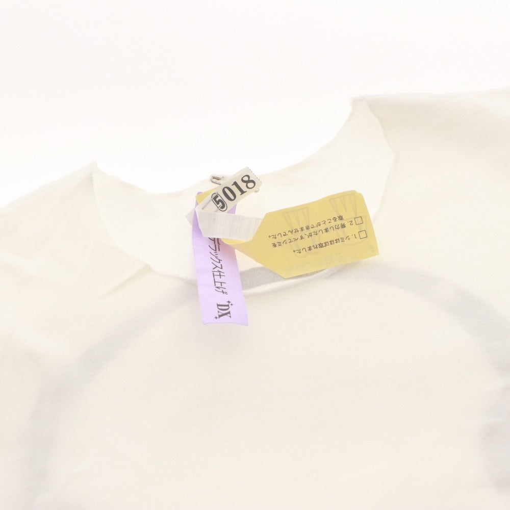 ■ ルシアンペラフィネ lucien pellat-finet Tシャツ 半袖 丸首 トップス カットソー スカル ドクロ レディース S グレー ホワイト系