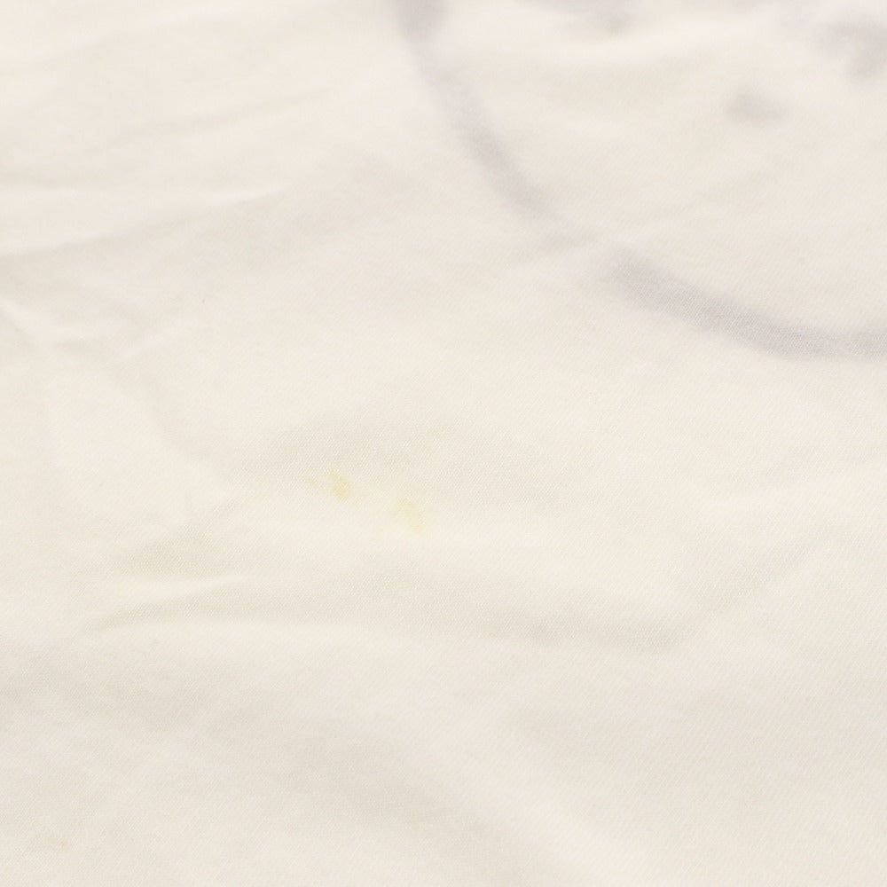 ■ ルシアンペラフィネ lucien pellat-finet Tシャツ 半袖 丸首 トップス カットソー スカル ドクロ レディース S グレー ホワイト系