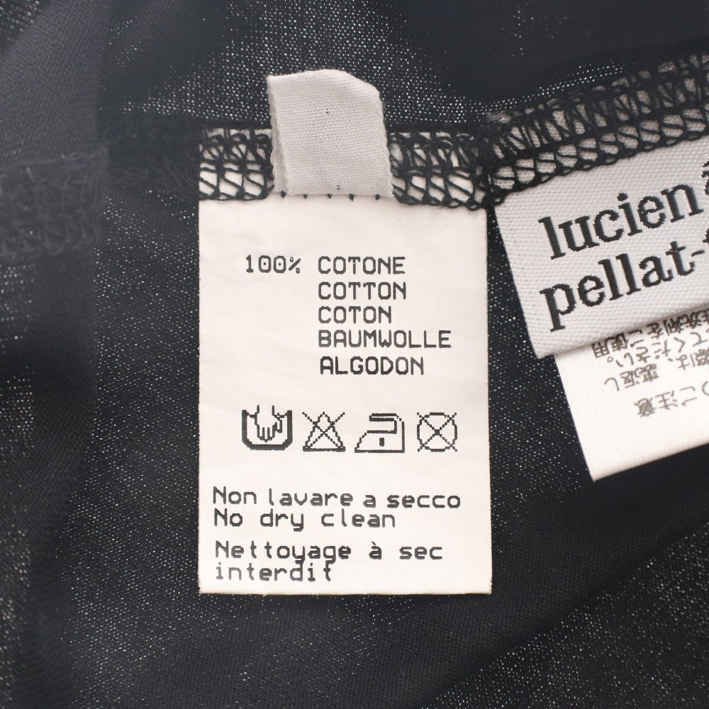 ■ ルシアンペラフィネ lucien pellat-finet Tシャツ 半袖 丸首 トップス カットソー スカル ドクロ ラインストーン レディース XS