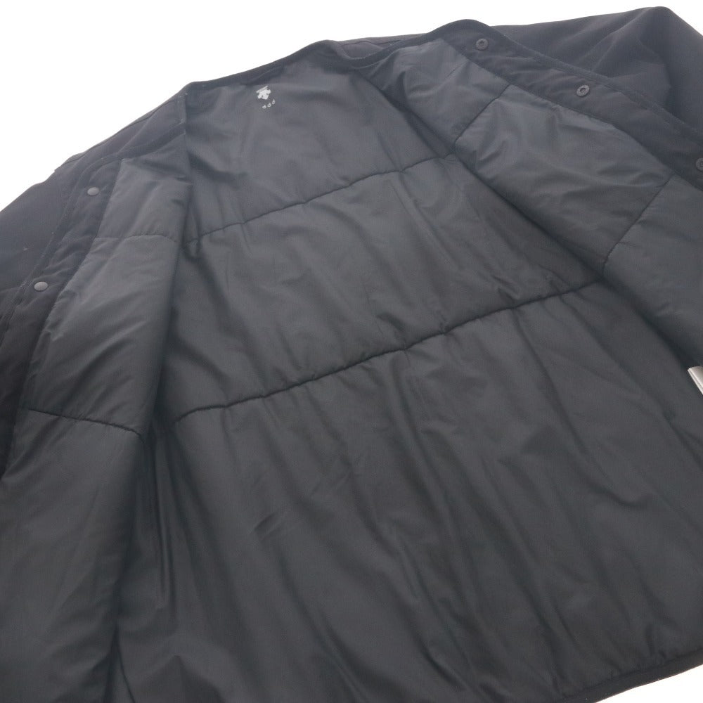 ■ デサント DESCENTE ディーディーディー ddd ライトパフカーディガンジャケット アウター メンズ L ブラック