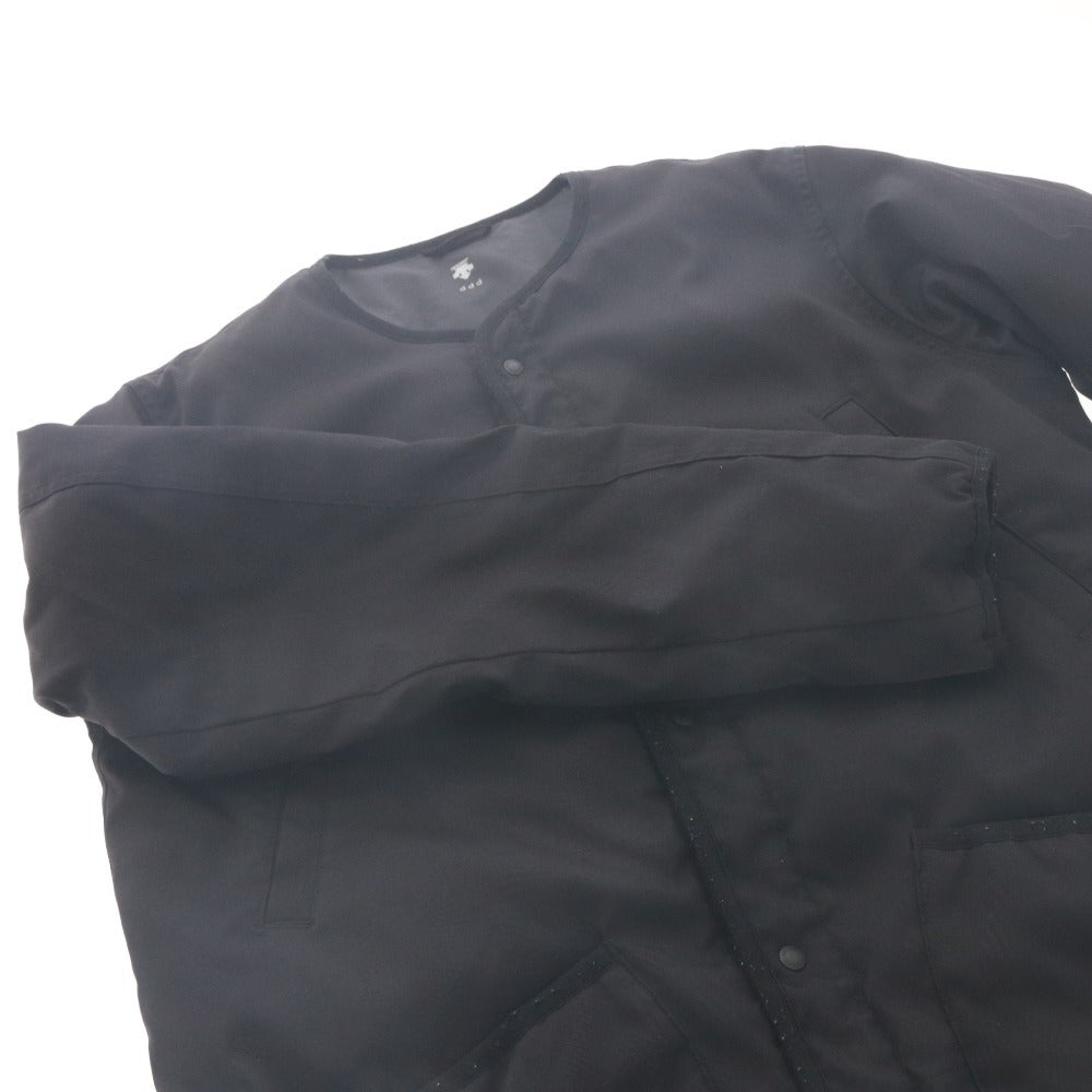 ■ デサント DESCENTE ディーディーディー ddd ライトパフカーディガンジャケット アウター メンズ L ブラック