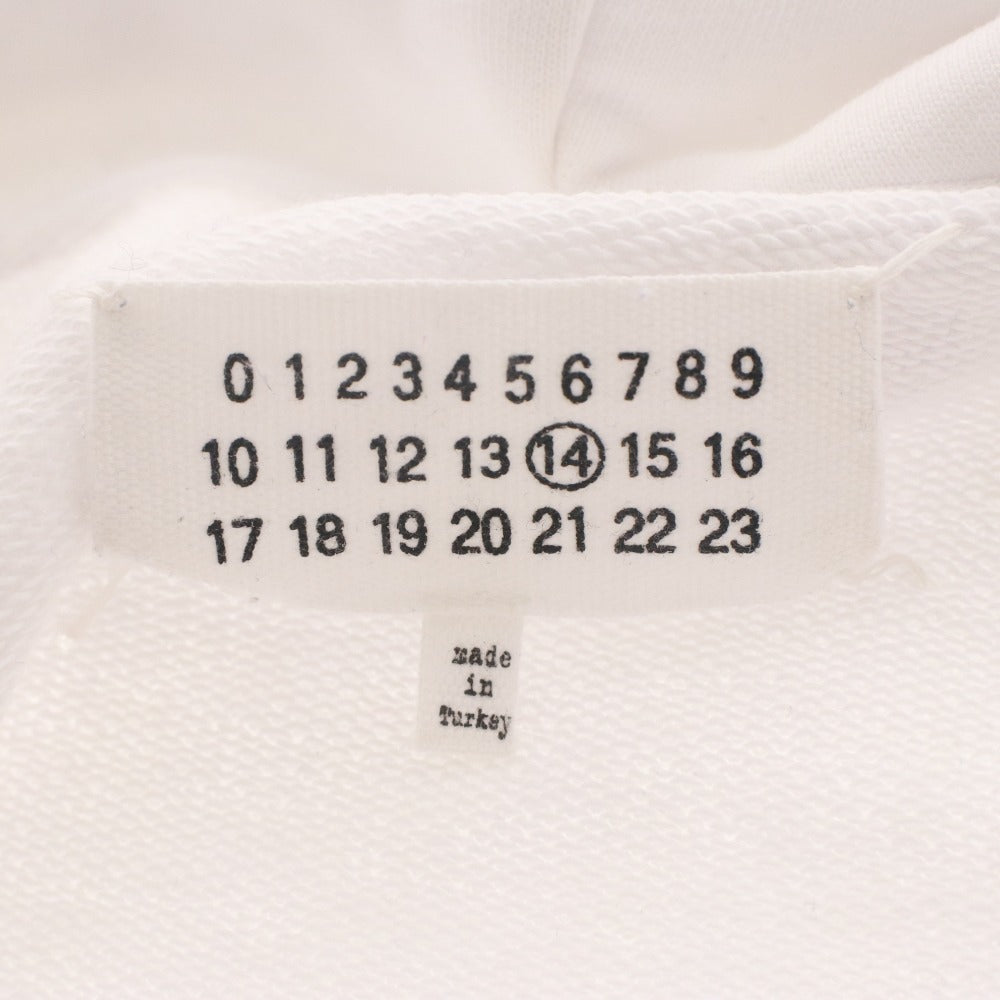 ■ メゾンマルジェラ MaisonMargiela パーカー フーディ 長袖 トップス ステレオタイプ フード スウェット メンズ 44(M相当）ホワイト