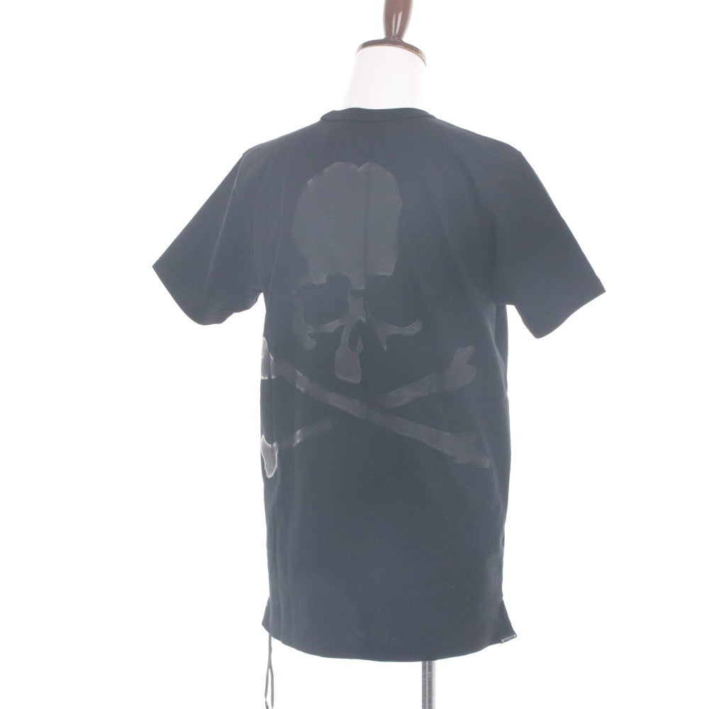 ■ マスターマインドワールド MASTERMIND WORLD Tシャツ 半袖 トップス カットソー ロゴ プリント スカル ドクロ メンズ M ブラック