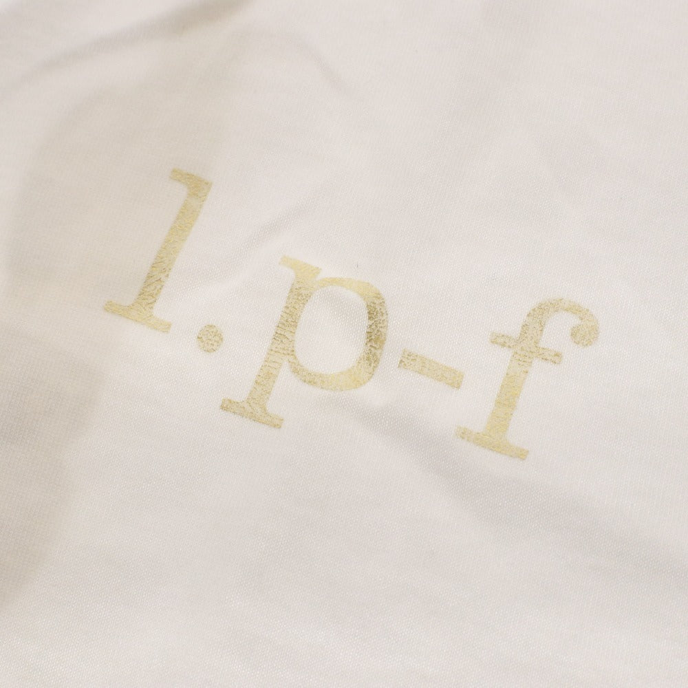 ■ ルシアンペラフィネ lucien pellat-finet Tシャツ 半袖 Vネック トップス カットソー スカル ドクロ プリント メンズ L ホワイト