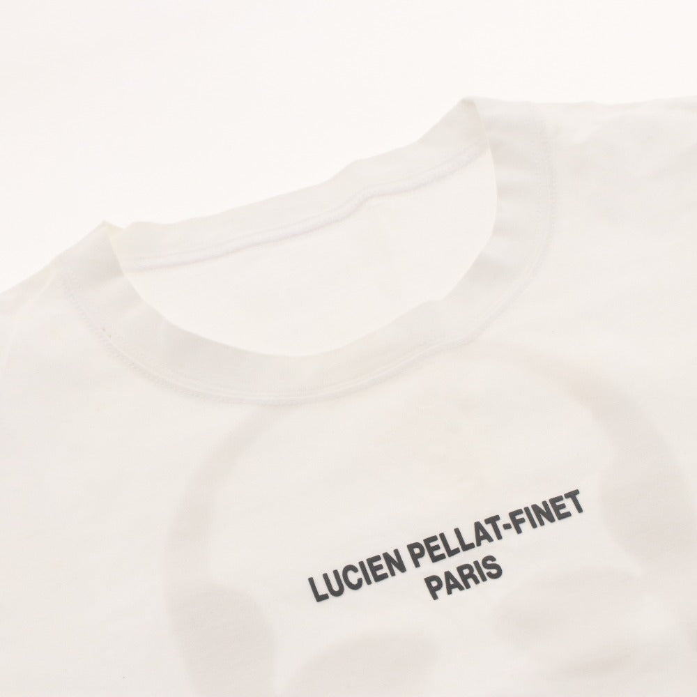 ■ ルシアンペラフィネ Lucien Pellat-Finet カットソー 長袖 ロンT ドクロ スカル メンズ M ホワイト