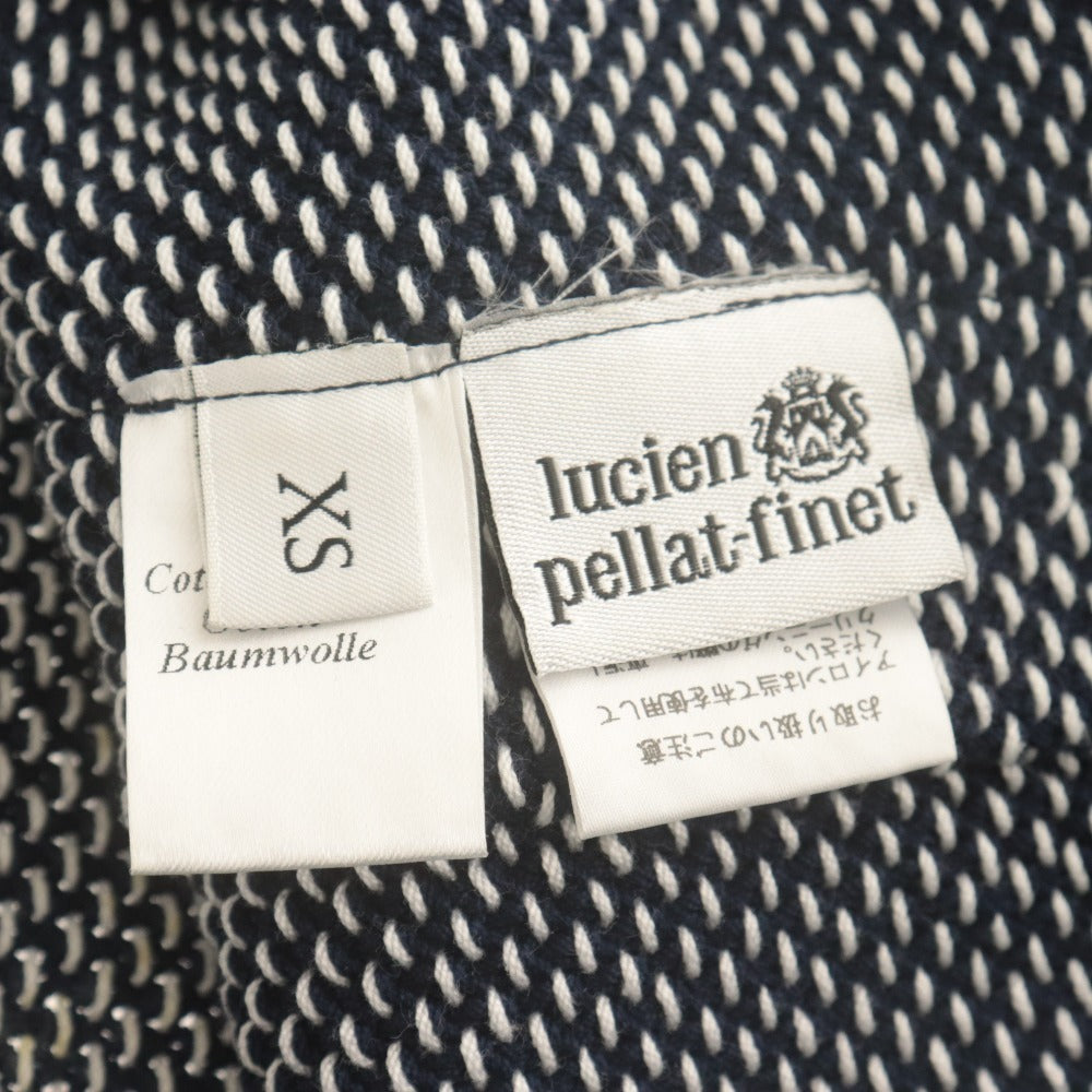 ■ Lucien Pellat-Finet ルシアンペラフィネ ワンピース 半袖 ひざ丈 トップス ボトムス スカル レディース XS ネイビー ホワイト