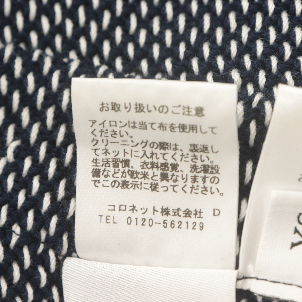 ■ Lucien Pellat-Finet ルシアンペラフィネ ワンピース 半袖 ひざ丈 トップス ボトムス スカル レディース XS ネイビー ホワイト