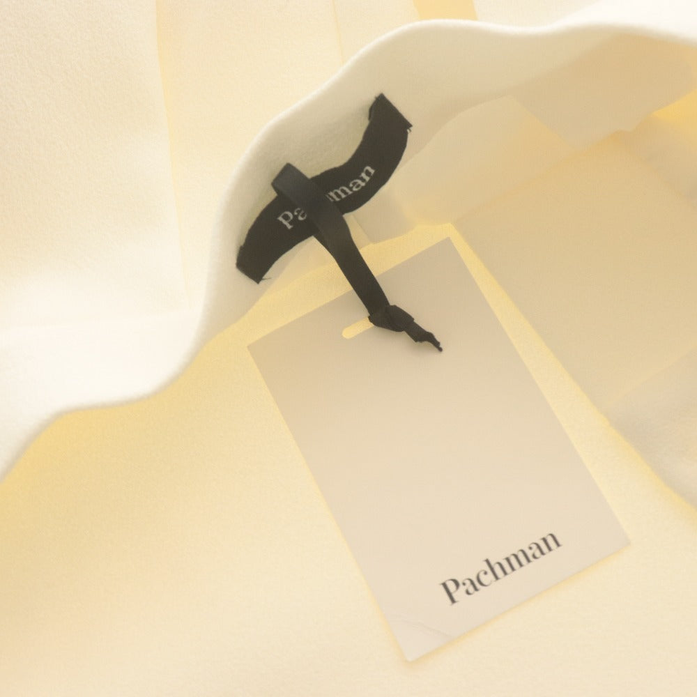 ■ Pachman パハマン ワイドパンツ ボトムス タック レディース 36 ホワイト タグ付き 未使用