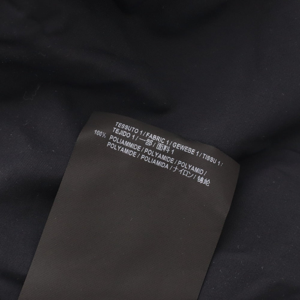 ■ バレンシアガ BALENCIAGA オペラレインコート アウター 505145 TXD12 1000 オーバーサイズ イタリア製 ナイロン メンズ 36 ブラック