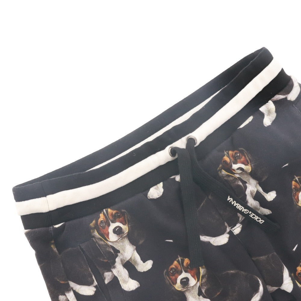 ■ ドルチェアンドガッバーナ ハーフパンツ ショート ボトムス 犬 ドッグ キッズ ジュニア 子供 11/12(144-156cm) ブラック系
