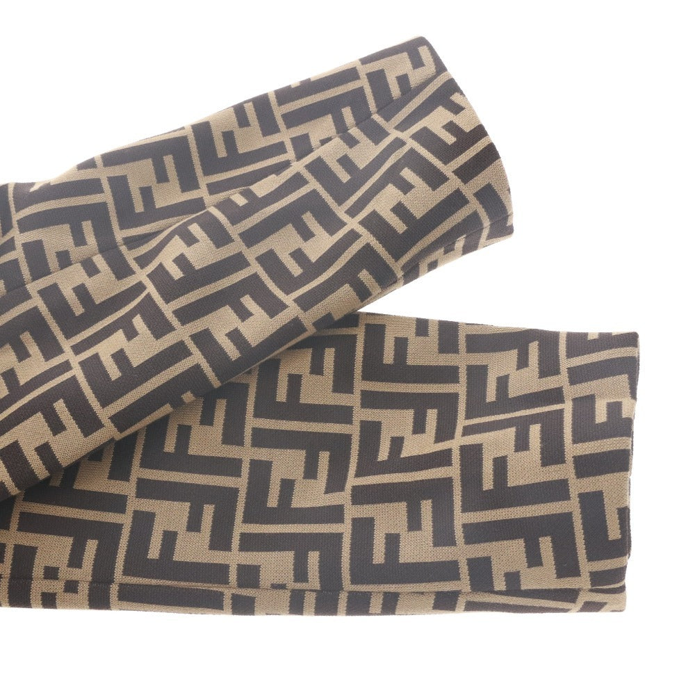 ■ フェンディ FENDI KIDS ジャケット 長袖 アウター ズッカ柄 キッズ ジュニア 子供 12A(150~160cm相当）ブラウン系