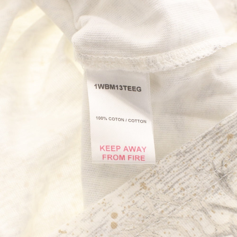 ■ クリスチャンディオール Tシャツ カットソー 半袖 トップス 総柄 ユニコーン キッズ ジュニア 12+(150cm相当） グレー ホワイト系