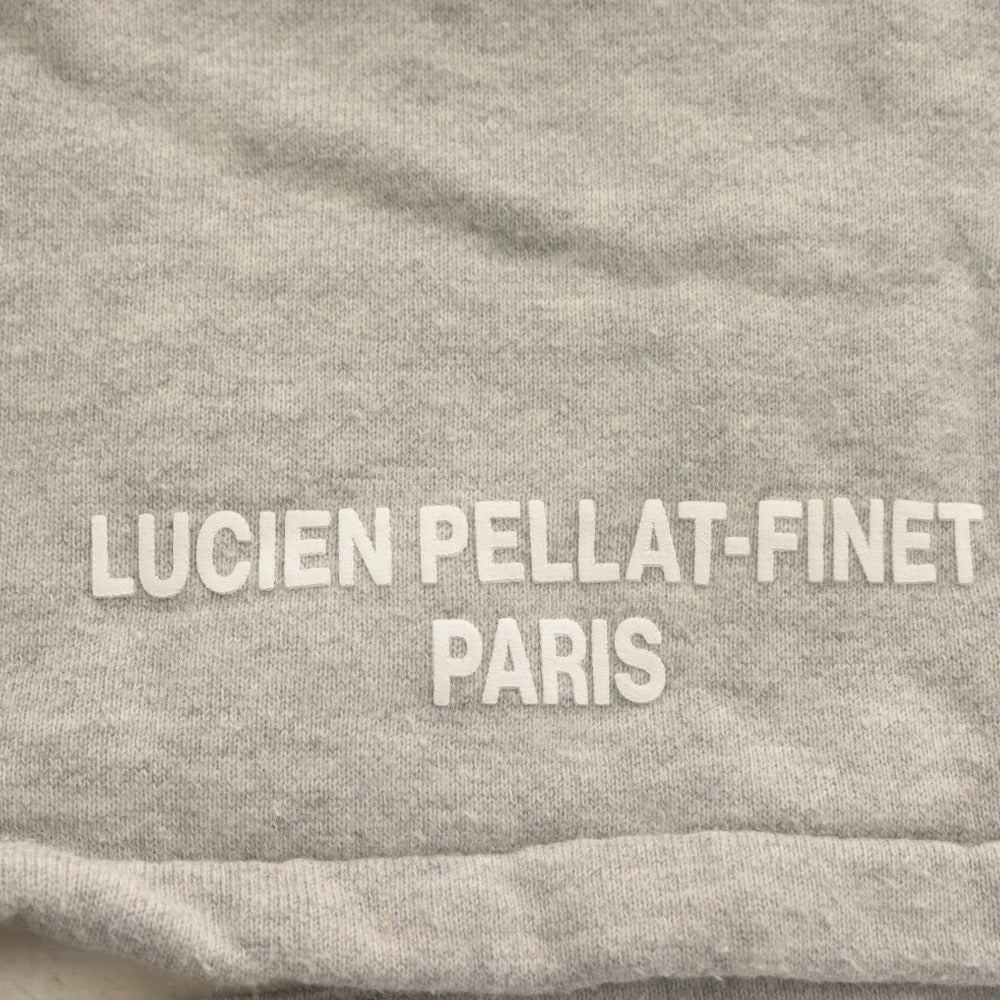 ■ Lucien Pellat-Finet PARIS ルシアンペラフィネ ハーフパンツ ショートパンツ ボトムス スウェット スカル メンズ L グレー