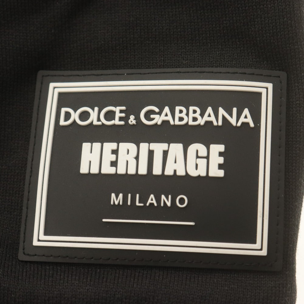 ■ ドルチェアンドガッバーナ DOLCE&GABBANA トップス 長袖 スウェット ヘリテージ 子供服 キッズ ジュニア 11/12(144-156cm）ブラック系