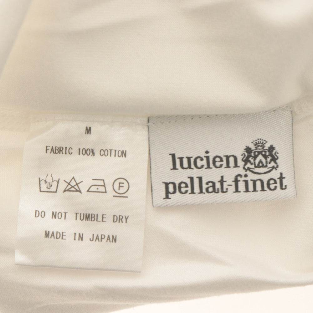 ■ Lucien Pellat-Finet ルシアンペラフィネ カットソー 長袖 トップス スカル コットン メンズ M ホワイト タグ付き 未使用