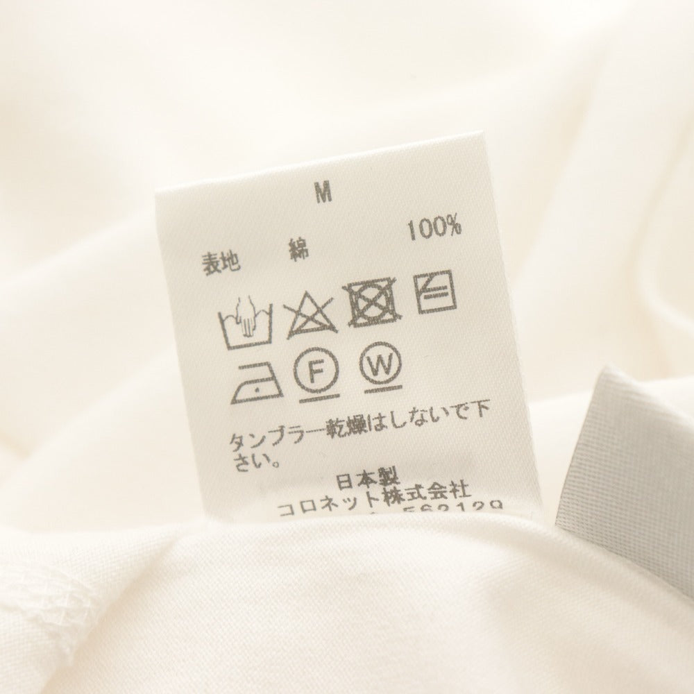 ■ Lucien Pellat-Finet ルシアンペラフィネ カットソー 長袖 トップス スカル コットン メンズ M ホワイト タグ付き 未使用
