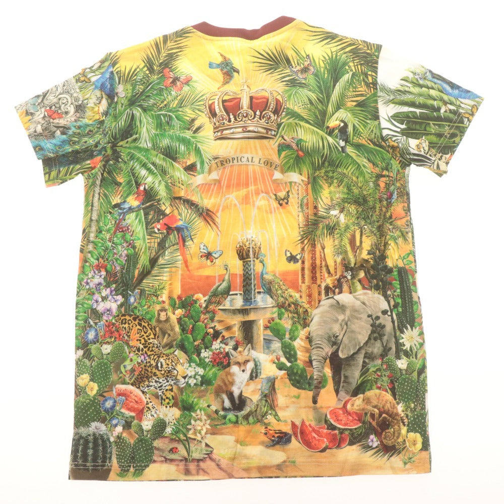 ■ ドルチェアンドガッバーナ Tシャツ トップス 半袖 DGKING 子供服 キッズ ジュニア 11/12(144-156cm）マルチカラー タグ付き 未使用