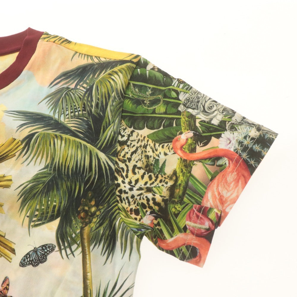 ■ ドルチェアンドガッバーナ Tシャツ トップス 半袖 DGKING 子供服 キッズ ジュニア 11/12(144-156cm）マルチカラー タグ付き 未使用