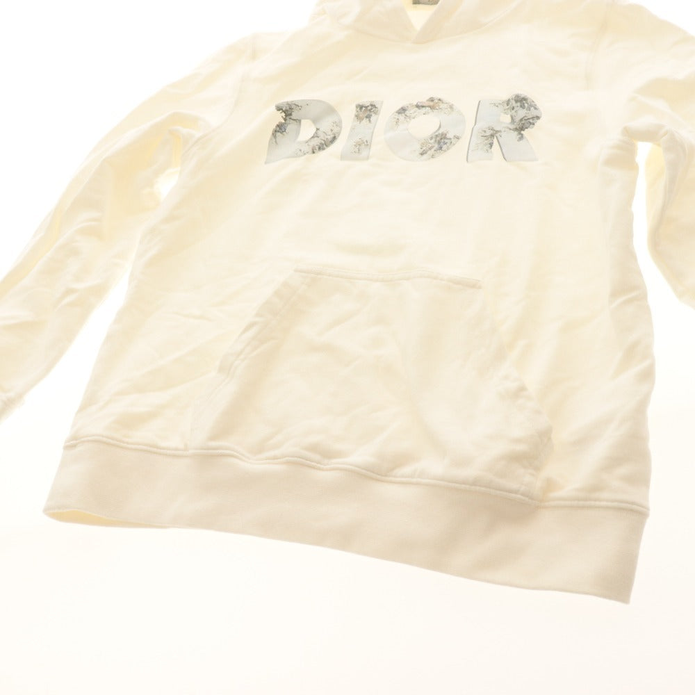 ■ クリスチャンディオール ChristianDior パーカー スウェット 長袖 トップス ロゴ 子供服 キッズ ジュニア 12(150相当）アイボリー系