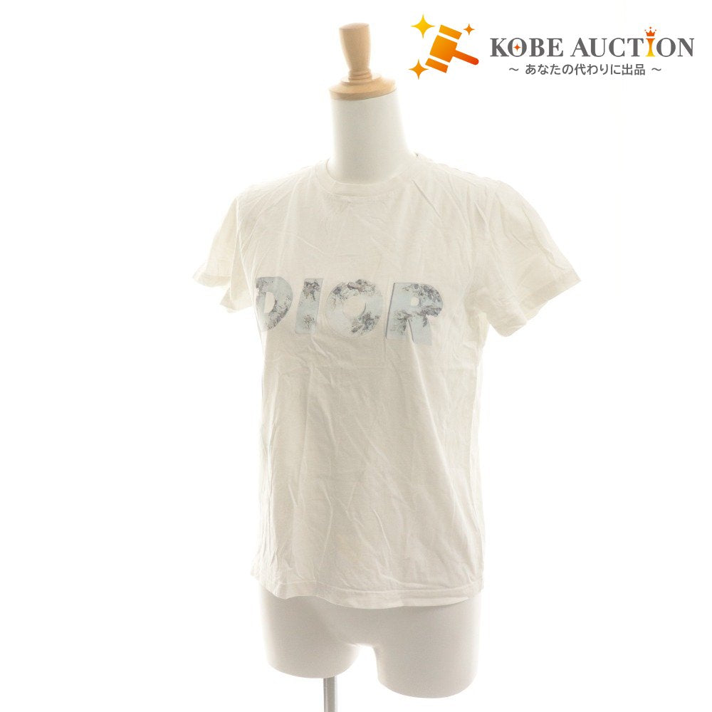 ■ クリスチャンディオール ChristianDior Tシャツ 半袖 トップス ロゴ 子供服 キッズ ジュニア 12+(150-160 cm）ホワイト系