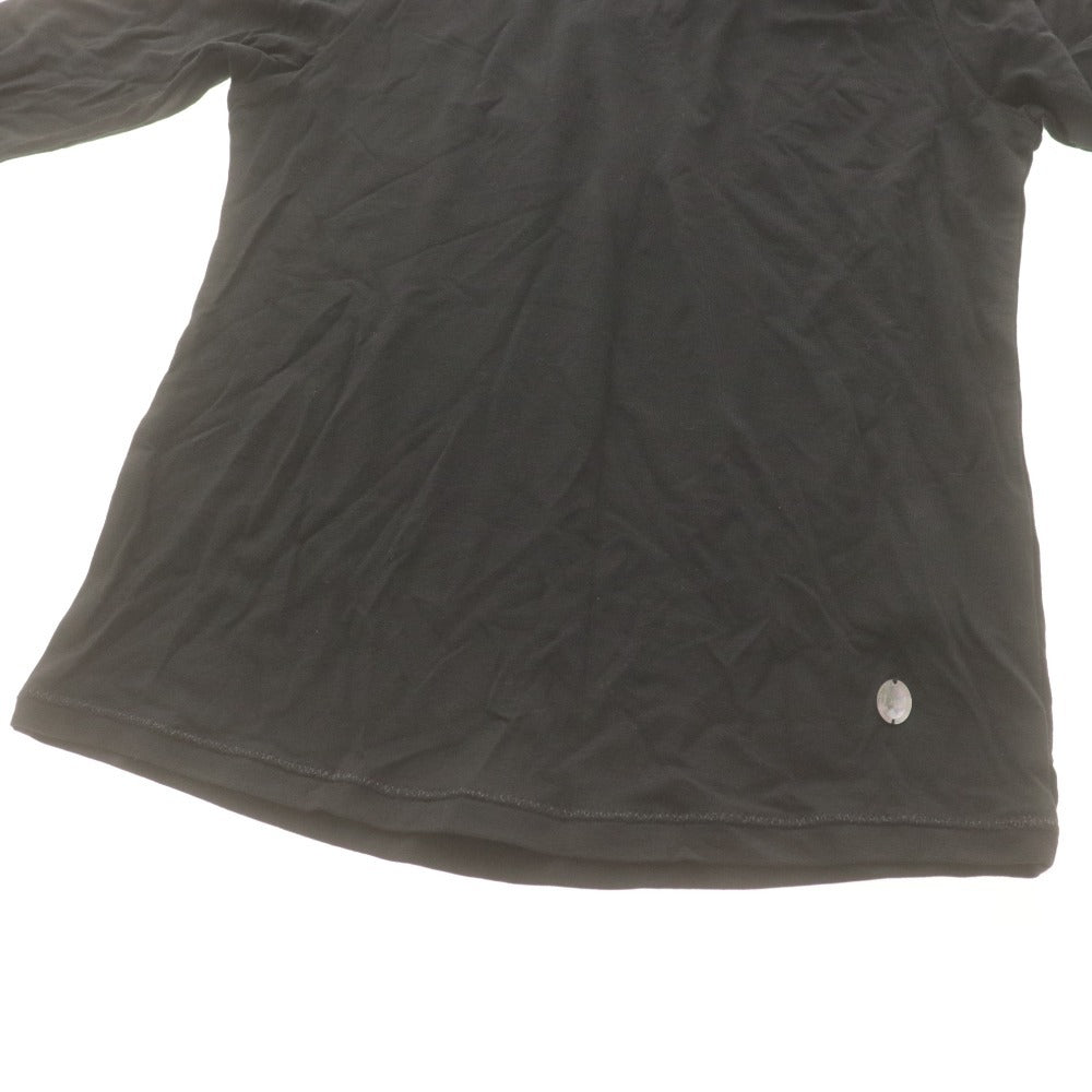 ■ クリスチャンディオール Dior カットソー 長袖 トップス ハイネック 子供服 ジュニア キッズ 8(120-130) ブラック タグ付き 未使用