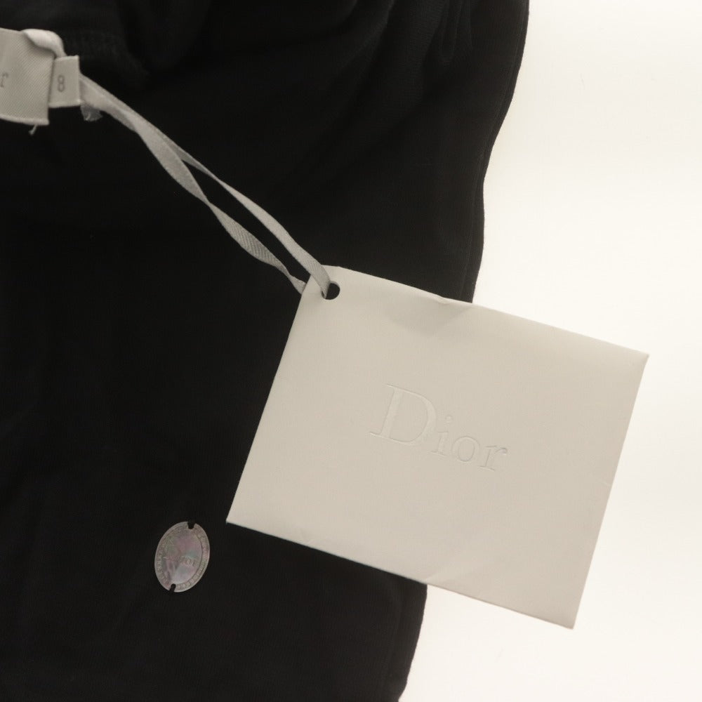 ■ クリスチャンディオール Dior カットソー 長袖 トップス ハイネック 子供服 ジュニア キッズ 8(120-130) ブラック タグ付き 未使用