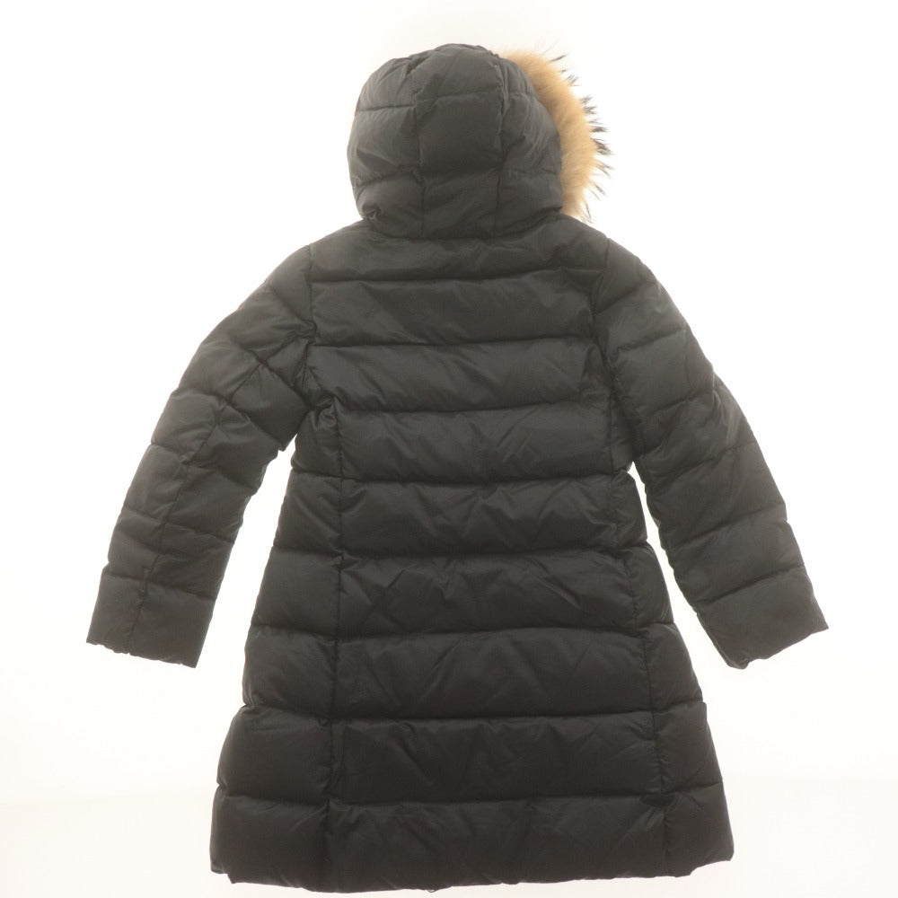 ■ モンクレール MONCLER ダウンコート ジャケット アウター フード ファー取り外し可 子供服 キッズ 128 ダークネイビー