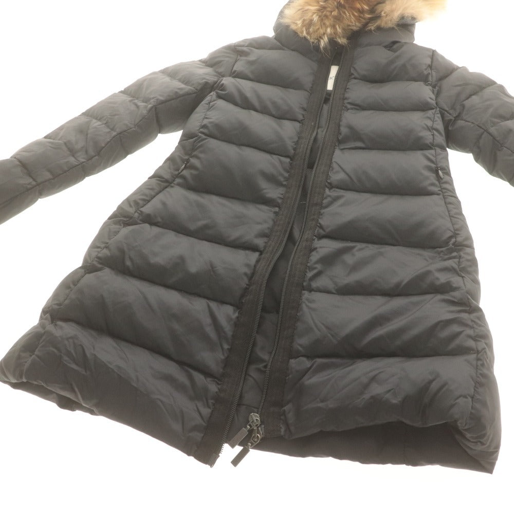 ■ モンクレール MONCLER ダウンコート ジャケット アウター フード ファー取り外し可 子供服 キッズ 128 ダークネイビー