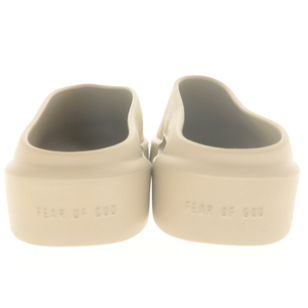 ■ FEAR OF GOD フィアオブゴッド サンダル スリッポン 靴 ザ カルフォルニア メンズ 42 ベージュ系 袋付き