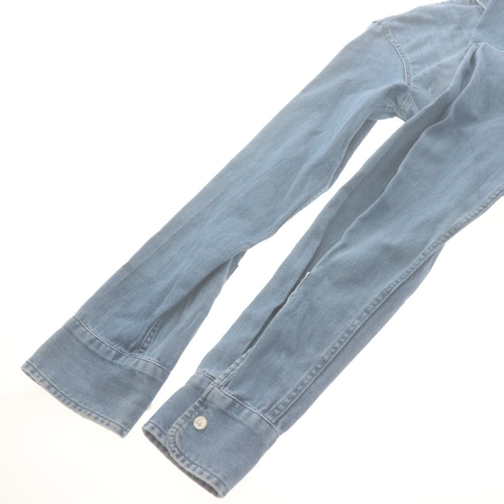 ■ Frank & Eileen フランクアンドアイリーン シャツ 長袖 トップス PAUL デニム コットン メンズ S ブルー