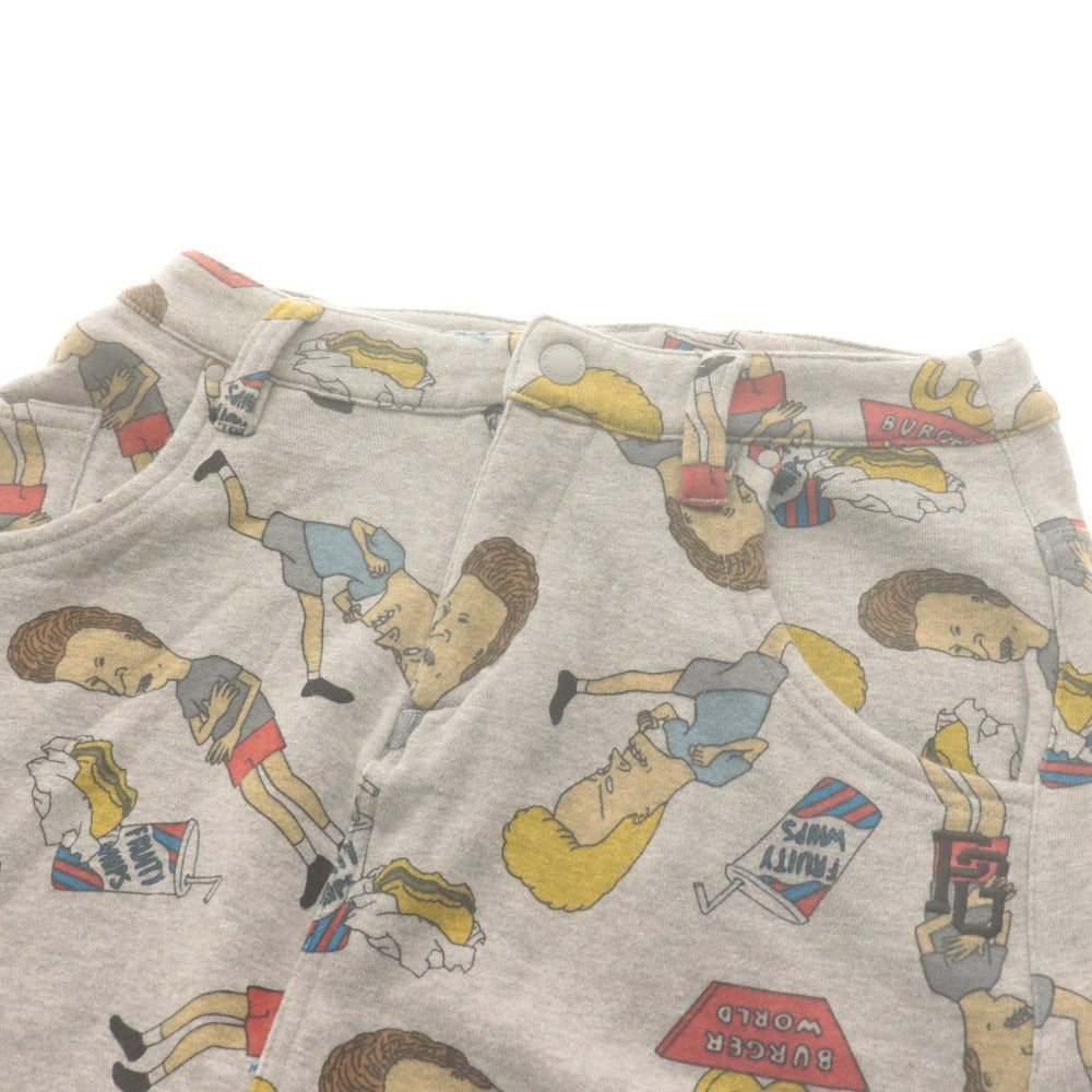 ■ パーリーゲイツ × BEAVIS AND BUTT-HEAD セットアップ トップス ボトムス ダブルジップパーカー ミニスカート レディース 4 0 グレー