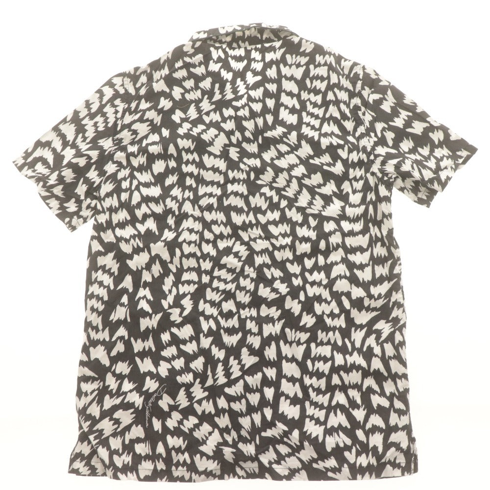 ■ ドルチェアンドガッバーナ シャツ 半袖 トップス 総柄 子供服 キッズ ジュニア 11/12(144-156cm）ホワイト ブラック系