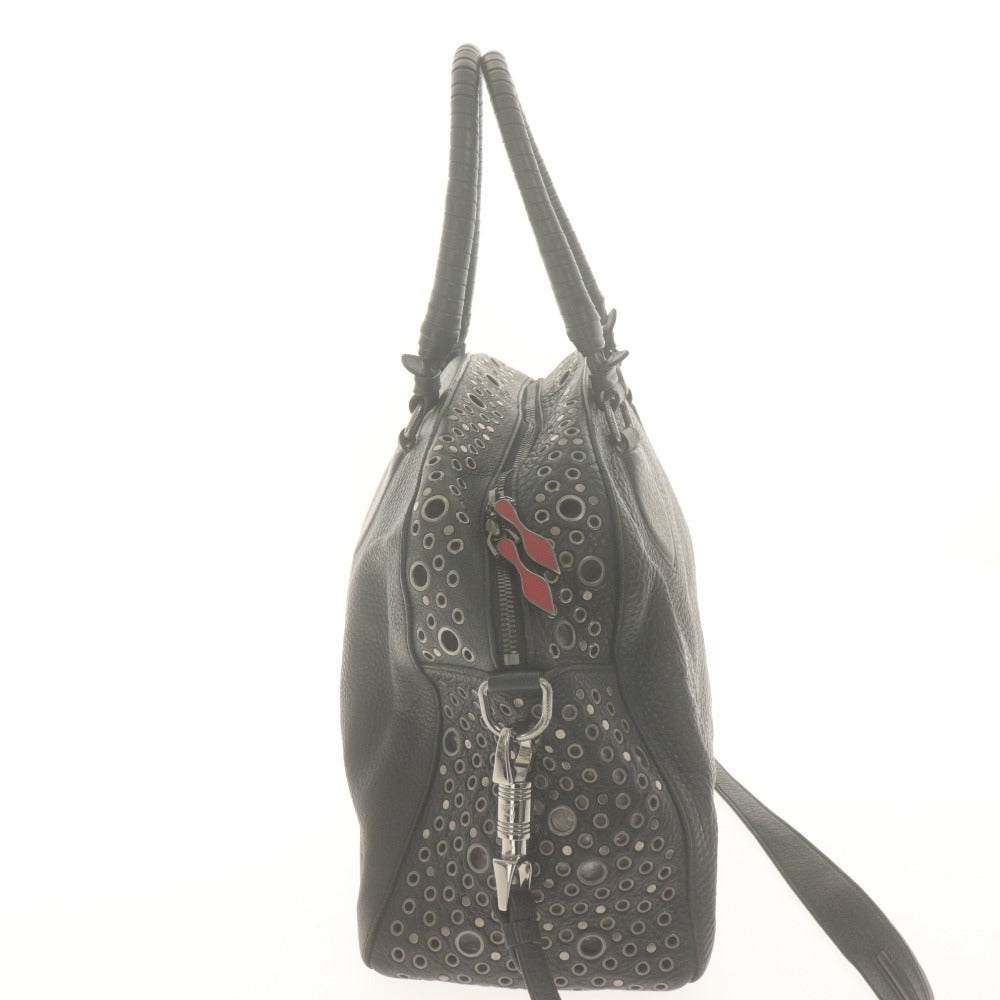 ■ Christian Louboutin クリスチャンルブタン ハンドバッグ ショルダーバッグ 鞄 2way メンズ レディース ブラック