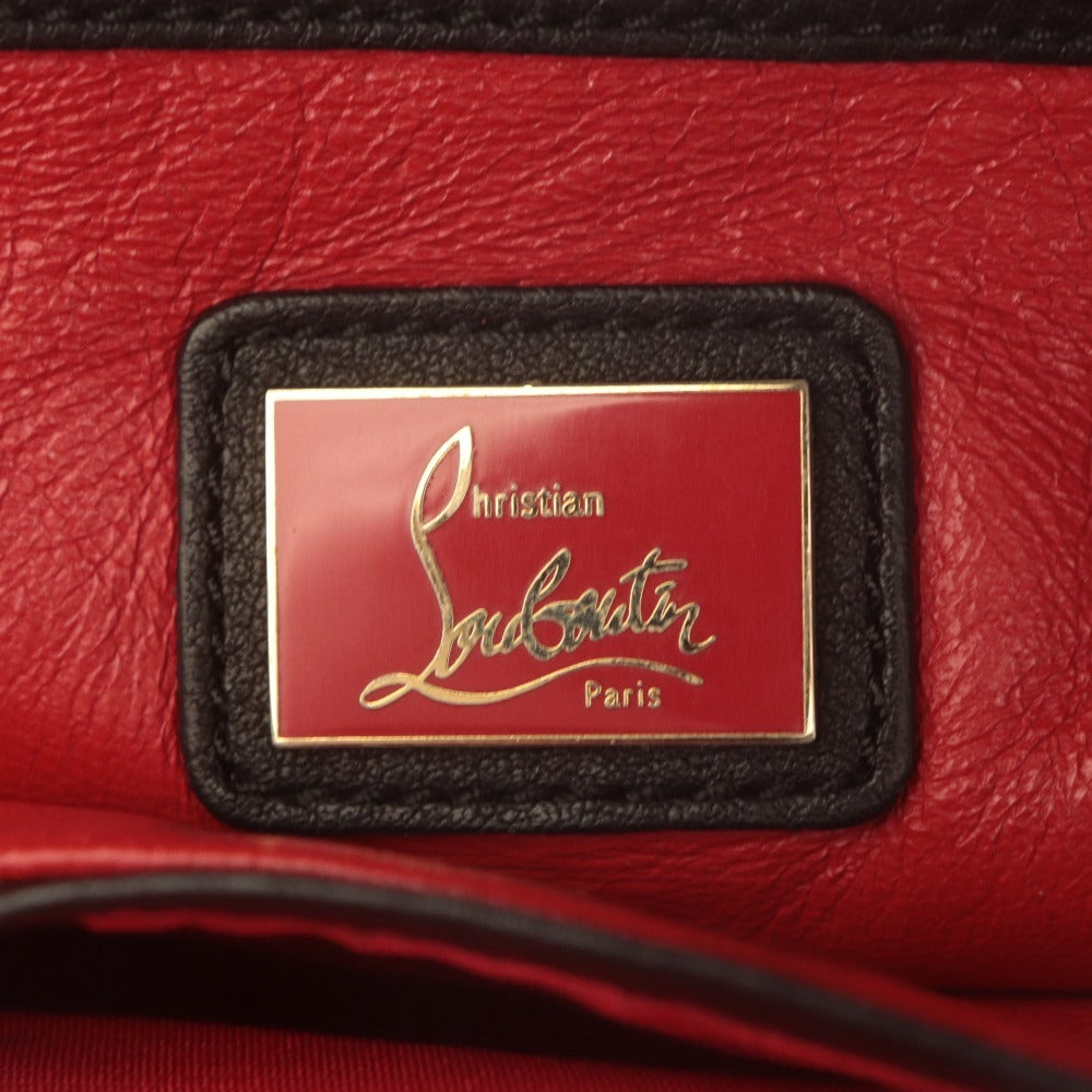 ■ Christian Louboutin クリスチャンルブタン ハンドバッグ ショルダーバッグ 鞄 2way メンズ レディース ブラック