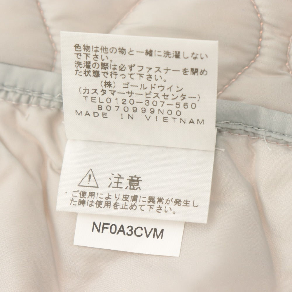 ■ ノースフェイス ジャケット 長袖 アウター 中わた キルティング 子供服 キッズ ガールズ M 10/12(140-150相当）ライトピンク
