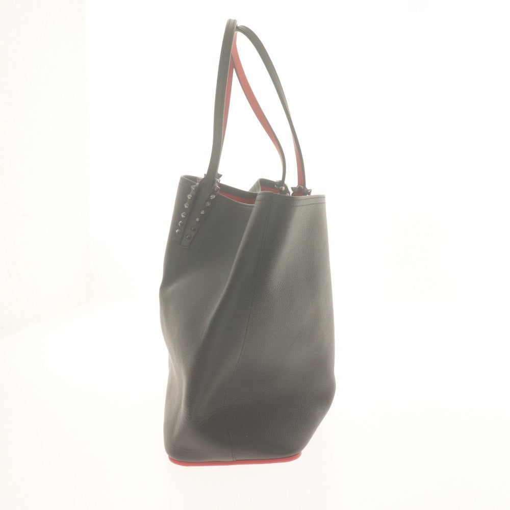 ■ Christian Louboutin クリスチャンルブタン ハンドバッグ トートバッグ 鞄 カバタ スタッズ メンズ レディース ブラック 付属品付き