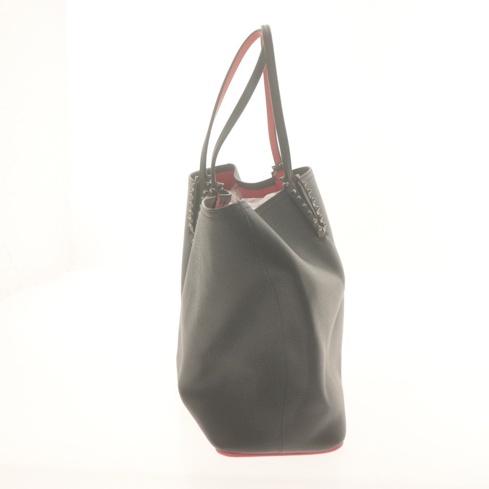 ■ Christian Louboutin クリスチャンルブタン ハンドバッグ トートバッグ 鞄 カバタ スタッズ メンズ レディース ブラック 付属品付き