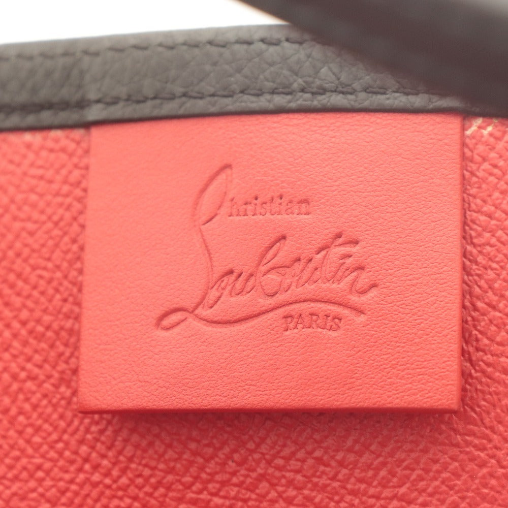 ■ Christian Louboutin クリスチャンルブタン ハンドバッグ トートバッグ 鞄 カバタ スタッズ メンズ レディース ブラック 付属品付き