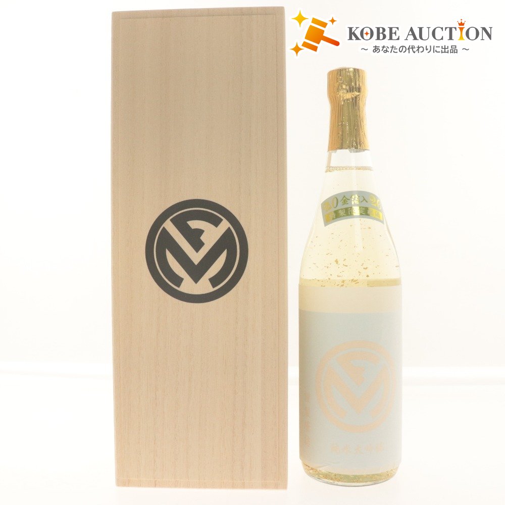 ■ 酒 FRANCK MULLER フランクミュラー 純米大吟醸 日本酒 特製限定祝酒 金箔 25.11 720ml 16％以上17%未満 付属品付き 未開栓 未使用